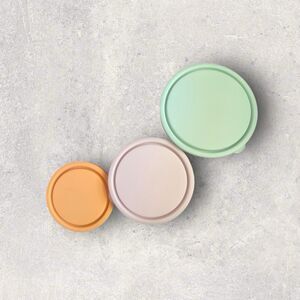 Eco Ever Stainless Steel Storage Balls With Plastic Lids